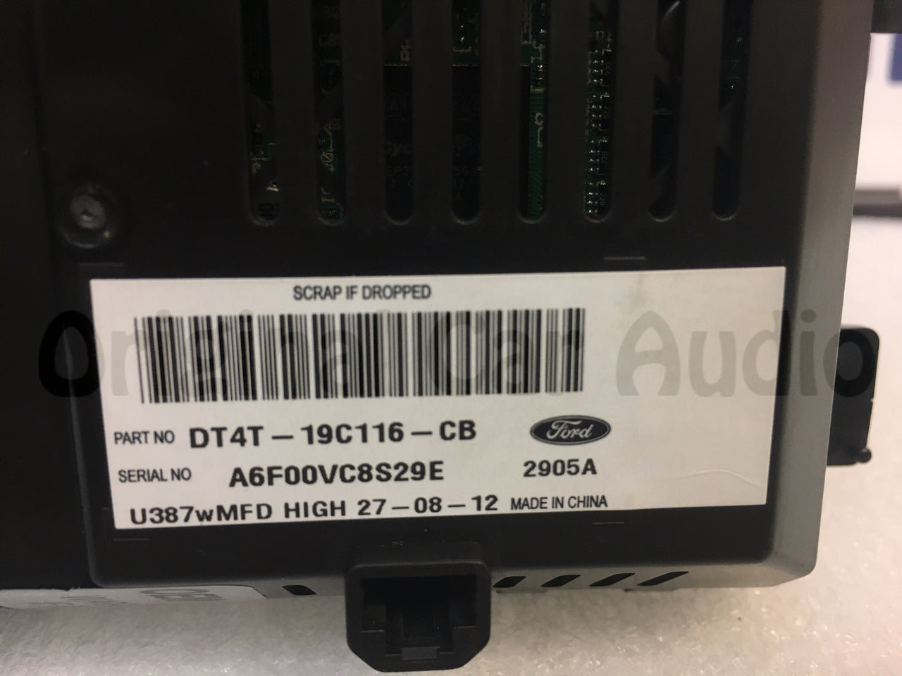 2012 - 2014 Ford Edge Radio Information Display Monitor 4.2" Screen  DT4T-19C116-CB