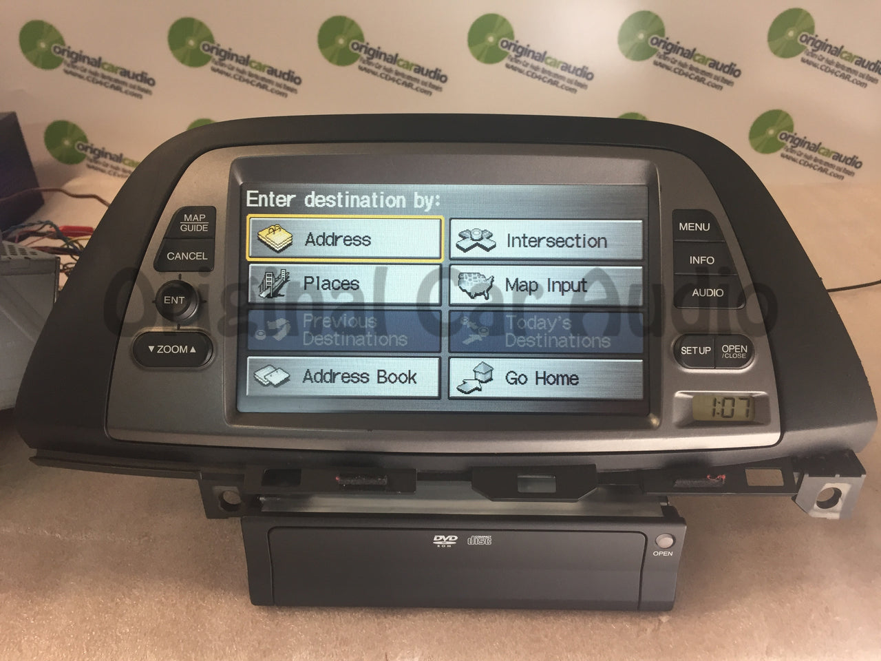HONDA Odyssey Navigation GPS LCD Display Screen Radio Stereo 2005 2006
