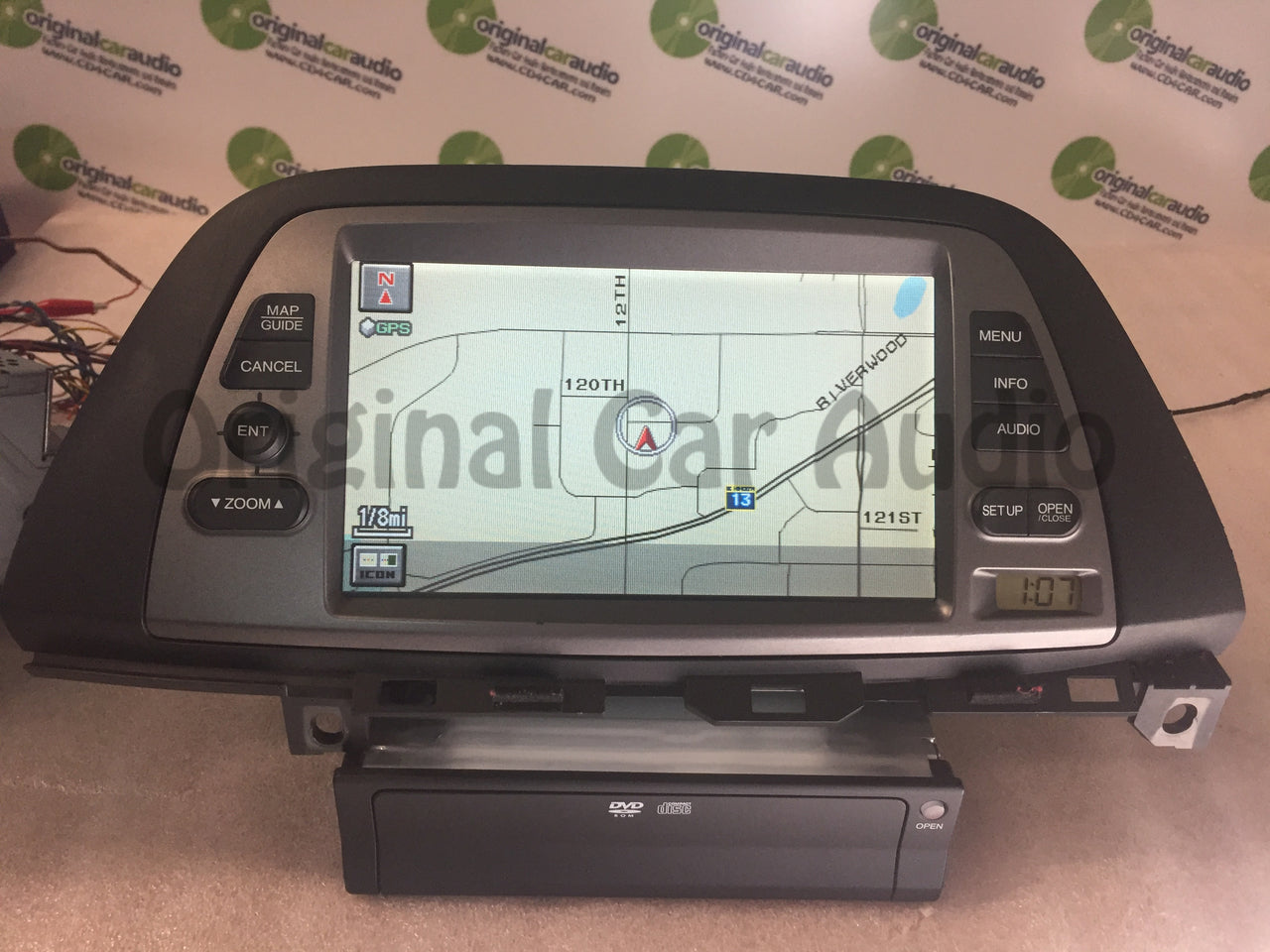 HONDA Odyssey Navigation GPS LCD Display Screen Radio Stereo 2005 2006