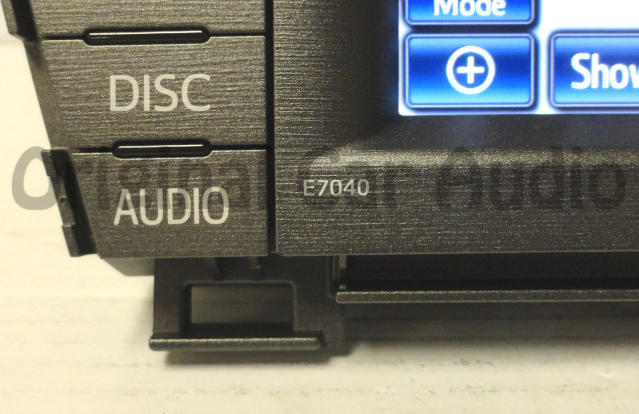 2013 2014 Toyota Prius OEM Navigation GPS 4 Disc Changer Receiver AM FM Radio MP3 CD Player E7040, 86100-47240