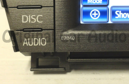 2013 2014 Toyota Prius OEM Navigation GPS 4 Disc Changer Receiver AM FM Radio MP3 CD Player E7040, 86100-47240