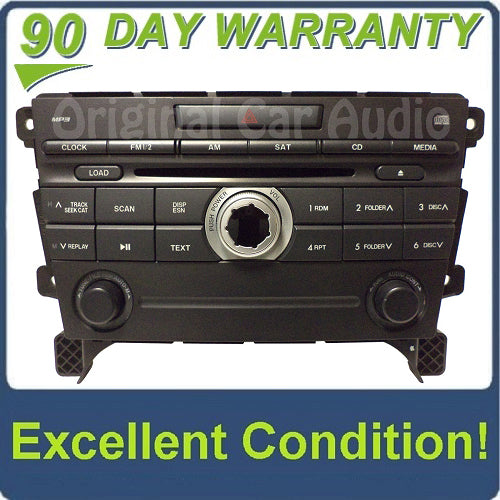 2007 - 2009 Mazda CX-7 CX7 Radio MP3 Single CD Player Satellite Receiver