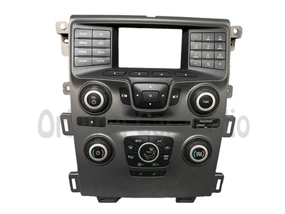 2011 - 2014 Ford Edge OEM Dual Zone Climate Control 4.2" Radio Control Panel Bezel ONLY W/ Heated Seats