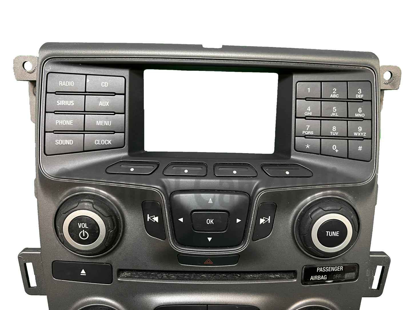 2011 - 2014 Ford Edge OEM Dual Zone Climate Control 4.2" Radio Control Panel Bezel ONLY W/ Heated Seats