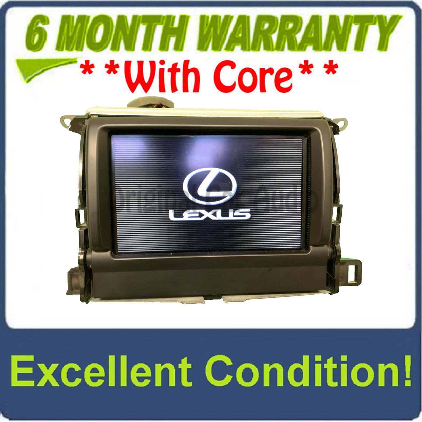2005 - 2010 Lexus SC430 OEM Multi Function Display Navigation Monitor Screen