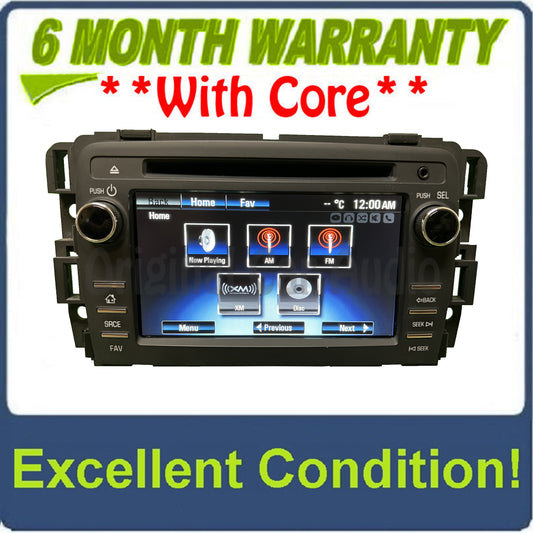 Unlocked 2013 - 2016 Chevrolet Traverse Buick Enclave OEM CD Touch Screen AM FM Radio Media Receiver