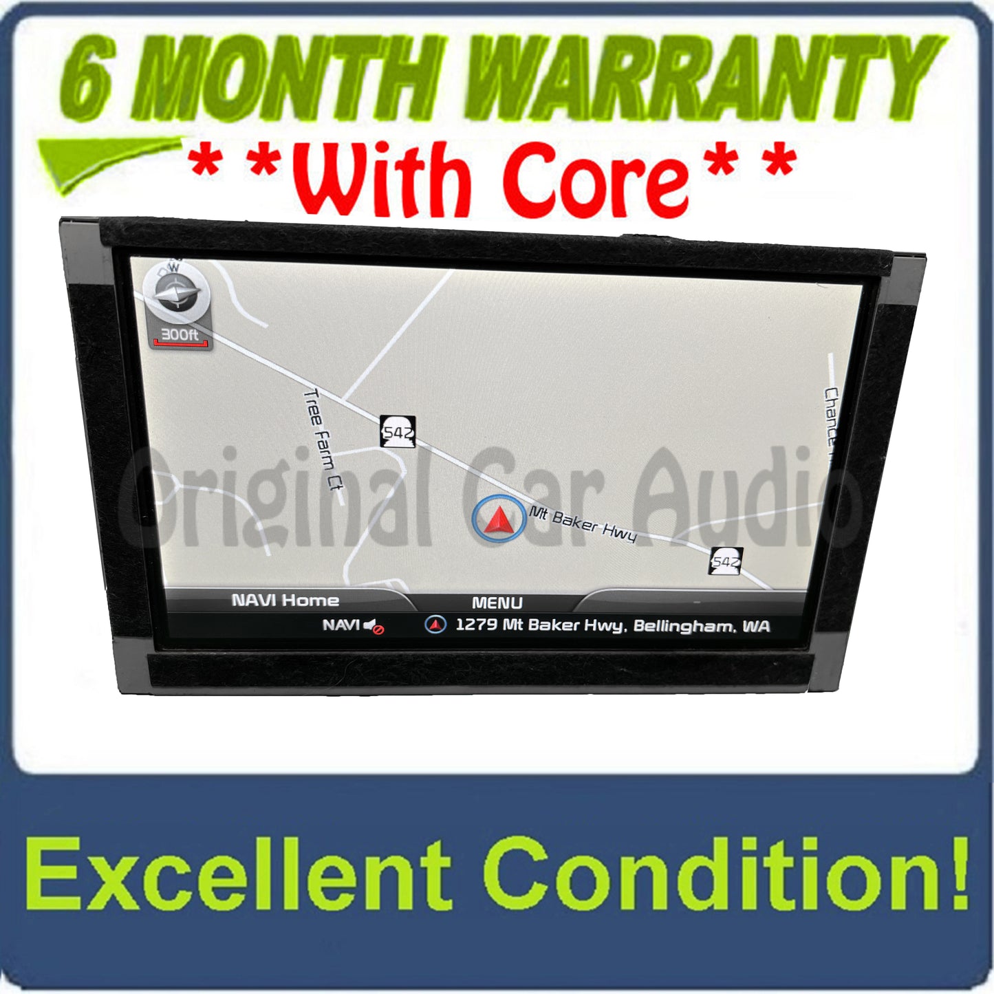 2015 Kia K900 OEM Navigation Information Display Screen