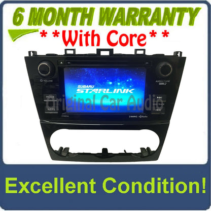 2015 - 2018 Subaru Impreza Crosstrek WRX STI OEM Starlink Single CD AM FM App Radio Media Receiver