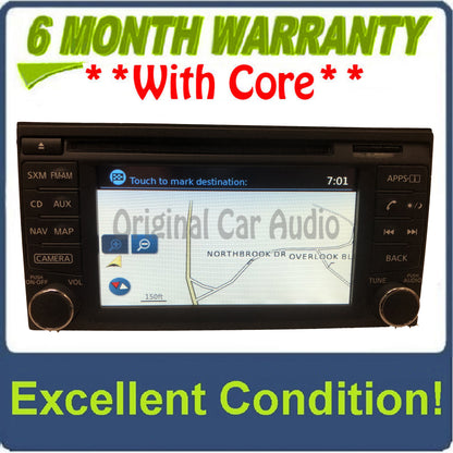 2013 - 2019 Nissan Sentra OEM Touch Screen Navigation Multi Media Radio Receiver
