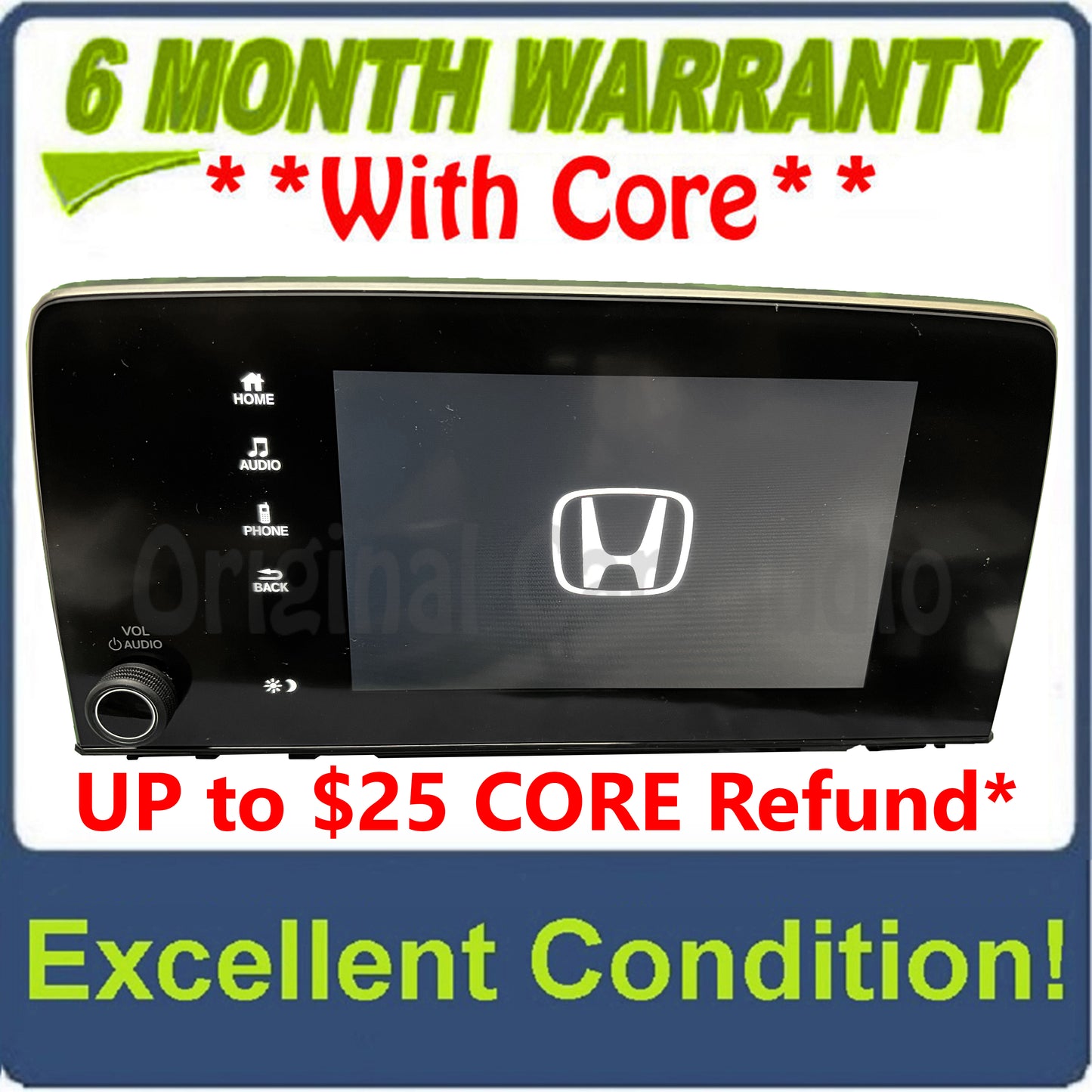 New 2017 - 2021 Honda CR-V OEM Multimedia Assembly Display