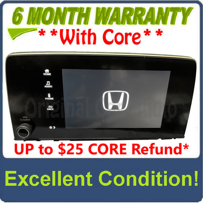 New 2017 - 2021 Honda CR-V OEM Multimedia Assembly Display