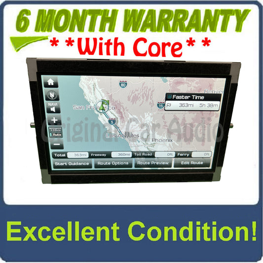 2015 - 2016 Hyundai Genesis OEM Info Navigation GPS Display Screen