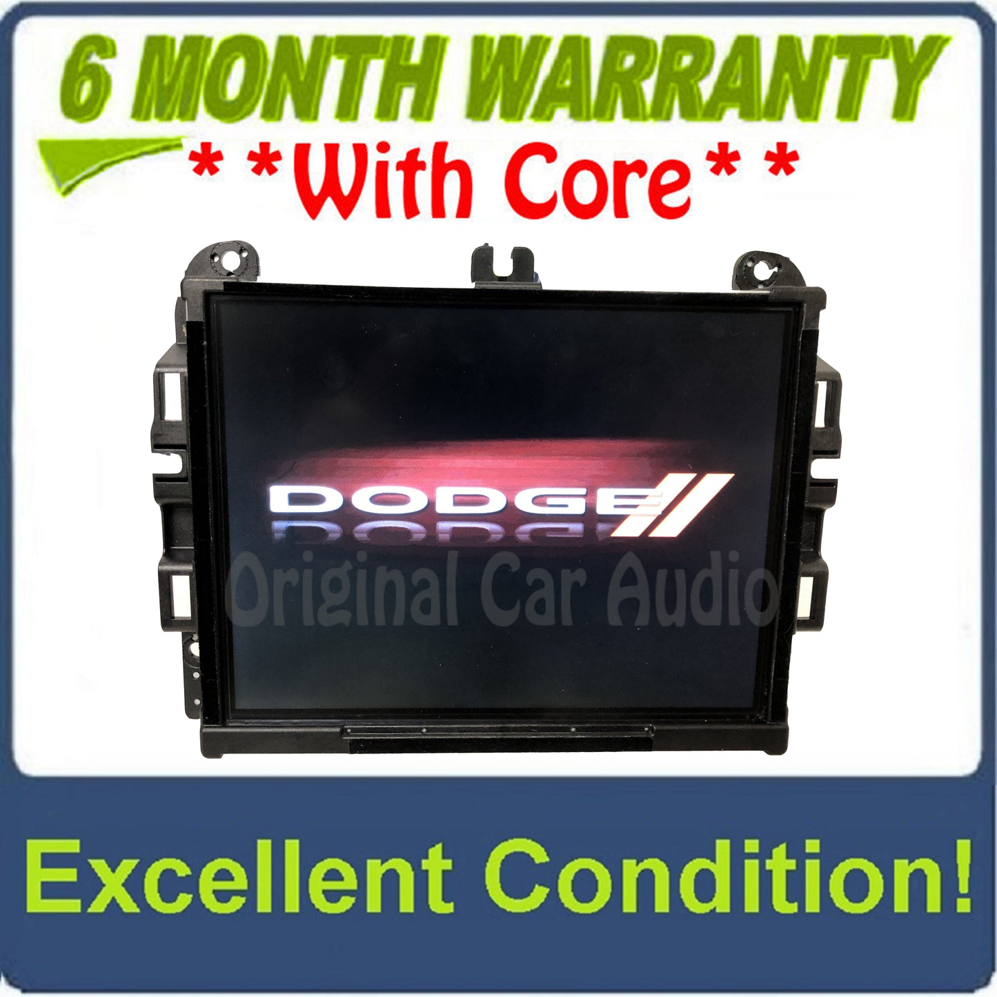 2014 - 2017 Dodge Durango OEM VP3 NA RA3 Touch Screen U Connect Multi Media Receiver