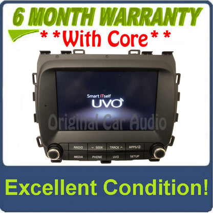 2017 - 2018 Kia Forte OEM UVO Touch Screen Multi Media Car Play Android Auto App Radio Receiver
