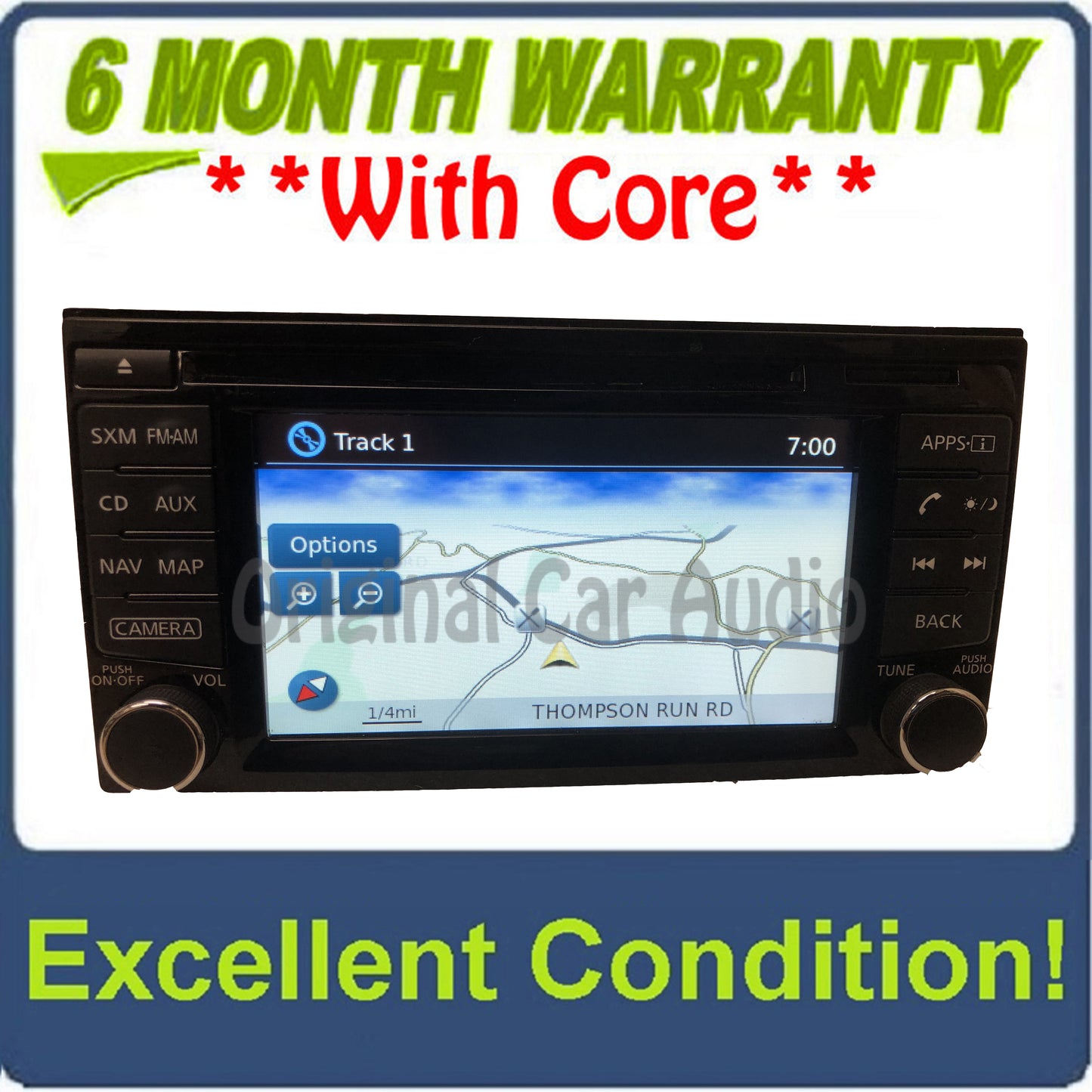 2014 - 2015 Nissan Juke OEM AM FM Radio Navigation CD Player Receiver