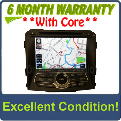 2011 - 2015 Hyundai Sonata Hybrid OEM Infinity Touch Screen Navigation Bluetooth Radio Media Receiver