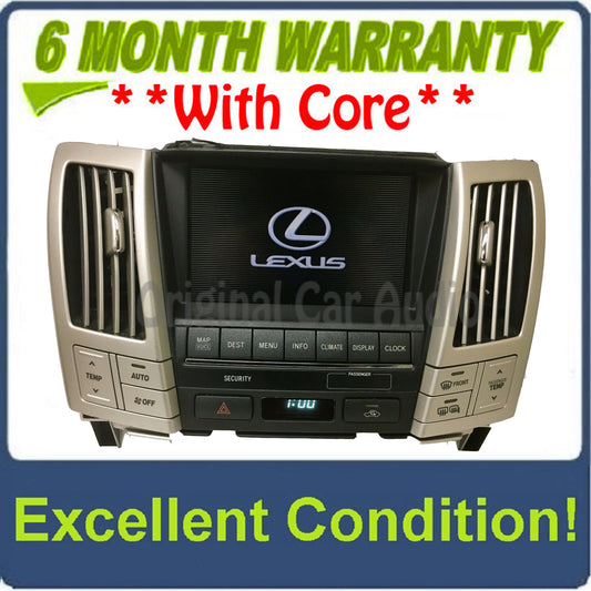 06 Lexus RX400h navigation GPS back up camera display screen