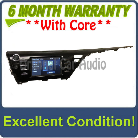 2018 - 2019 Toyota Camry OEM Gracenote Touchscreen AM FM  Radio Receiver