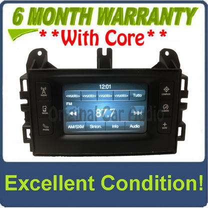 2017 - 2018 Dodge Durango OEM VP2 Multi Media Bluetooth XM Radio Receiver