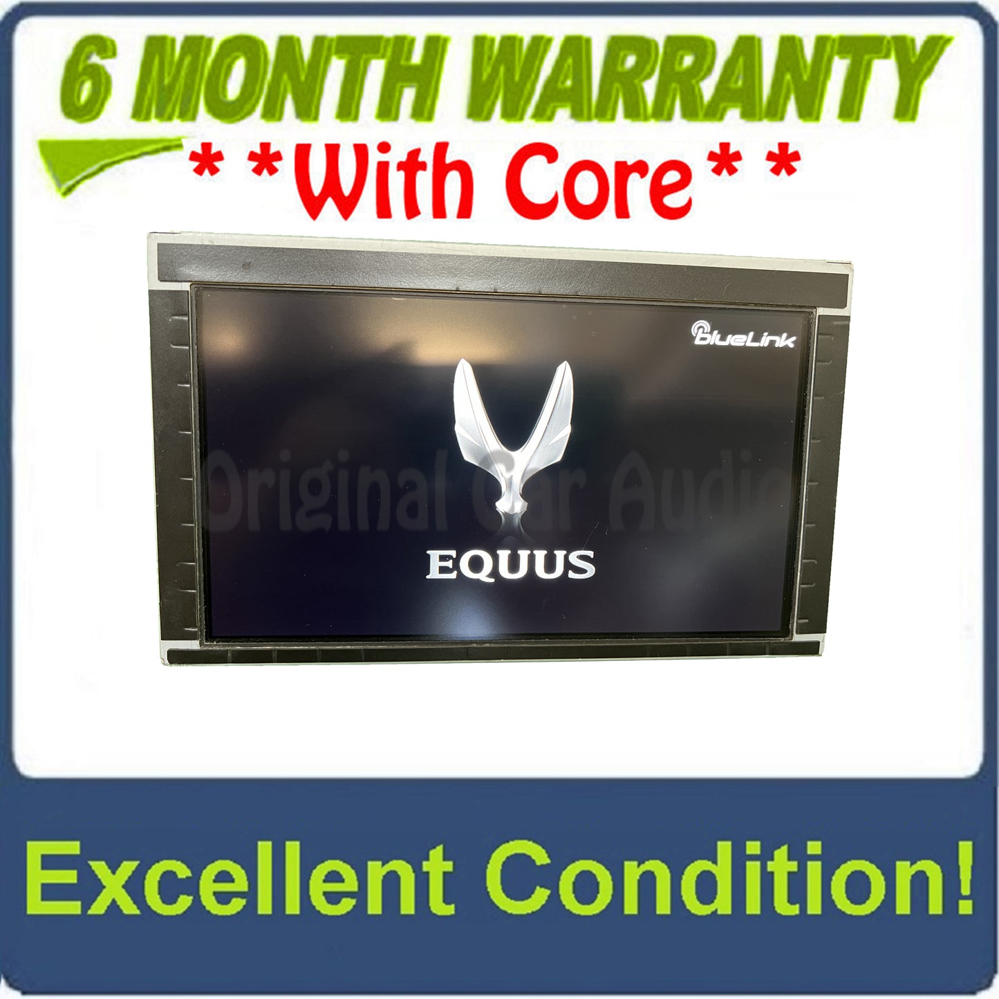 2014 Hyundai Equus Information Display Screen W/Navigation 96525-3N550 OEM