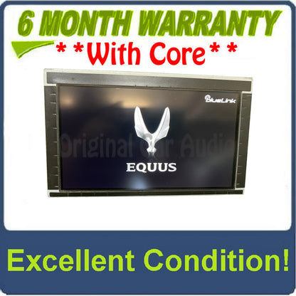 2014 Hyundai Equus Information Display Screen W/Navigation 96525-3N550 OEM