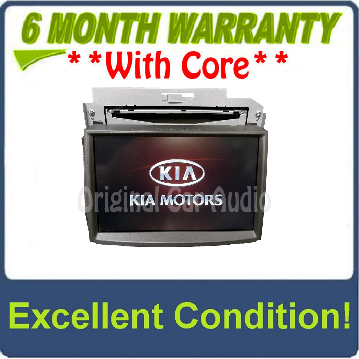2011 - 2013 Kia Soul OEM Factory Head Unit CD Player Display Screen