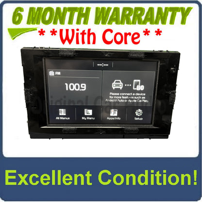 2017 - 2018 Kia Optima OEM UVO Multi Media Bluetooth Car Play Android Auto Touch Screen Radio Receiver