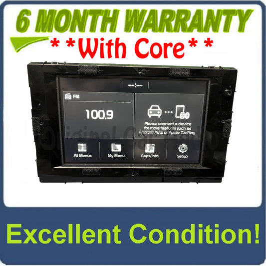 2017 - 2018 Kia Optima OEM UVO Multi Media Bluetooth Car Play Android Auto Touch Screen Radio Receiver