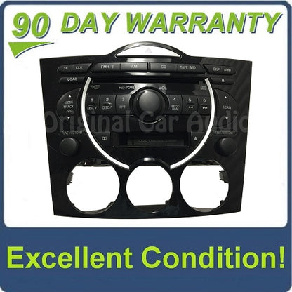 Mazda radio 6 disc CD changer tape cassette player BOSE OEM