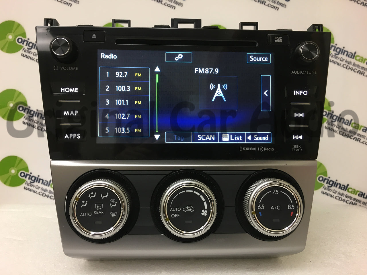 REPAIR 2016 Subaru Crosstrek Impreza OEM Touch Screen Starlink Navigation Radio