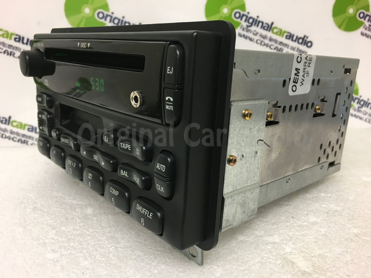 2001 - 2003 FORD EXPLORER Single CD AM FM Radio With Added Aux and Bluetooth