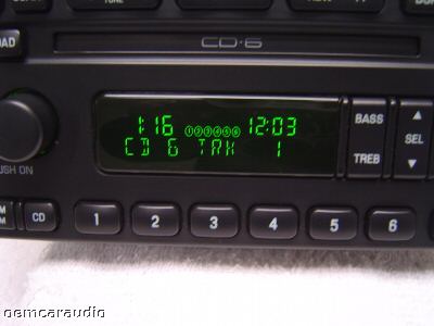1998 - 2005 Ford Explorer Expedition F150  Radio and 6 CD Changer