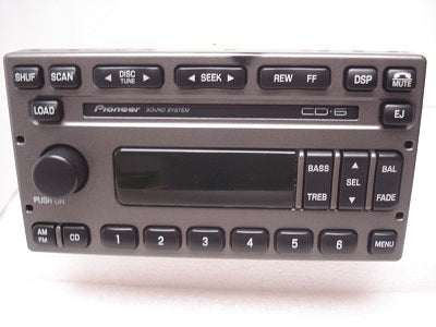 Ford Pioneer Premium 6 CD Changer Audiophile Radio Stereo YL2F-18C815-FF 1998 - 2012