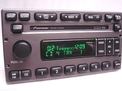 Ford Pioneer Premium 6 CD Changer Audiophile Radio Stereo YL2F-18C815-FF 1998 - 2012