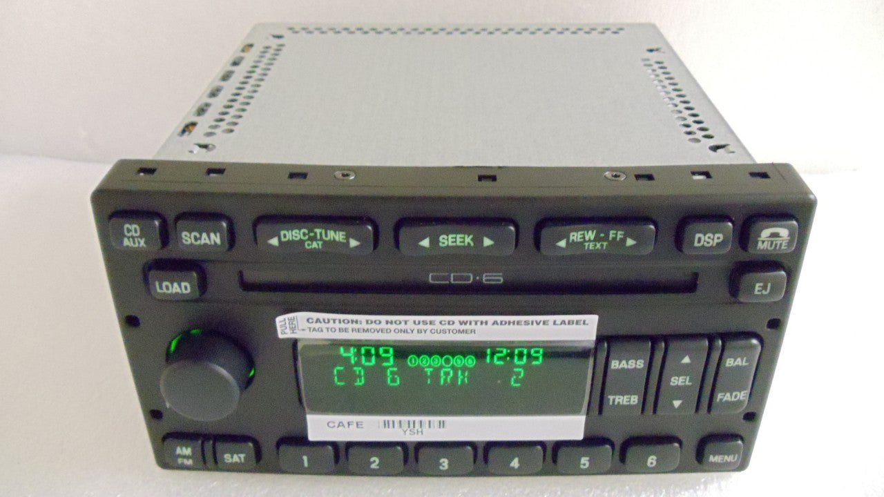 NEW Ford Crown Victoria 6 Disc CD Player SATELLITE Radio Escape 2003 - 2010