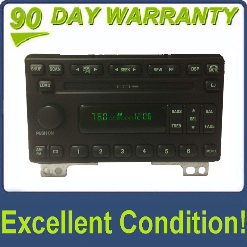 2001 - 2005 Ford Explorer Lincoln Navigator  Radio and 6 CD Changer