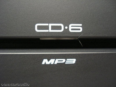 2005 - 2007 Ford F-150 Freestyle Mustang AM FM Radio MP3 6 Disc CD Changer