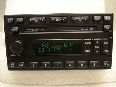 2005 2006 2007 Ford OEM ESCAPE Mercury Mariner MACH 300 Radio 6 Disc CD Changer