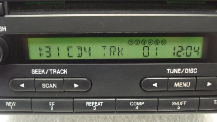 1998 - 2002 Ford Explorer Ranger 6 CD Player MP3 Radio