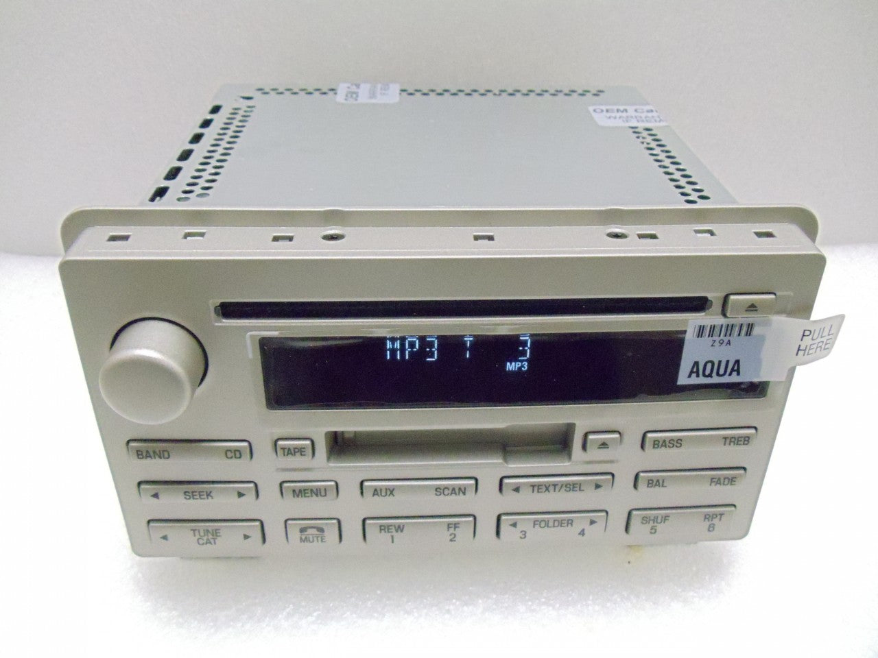 NEW 2003 - 2007 Ford  Lincoln OEM AM FM Radio CD Player Stereo Tape Cassette
