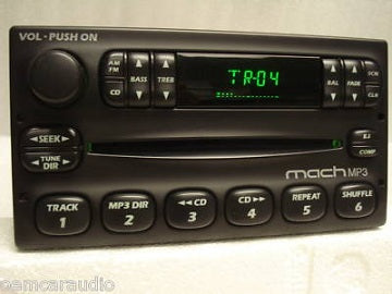 1998 - 2005 Ford Explorer Lincoln MAZDA Mercury Sport Trac Radio CD Mach MP3
