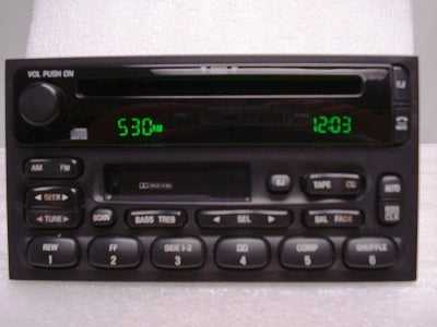2000 - 2002 Mercury Villager Nissan Quest OEM Radio Stereo Tape CD Player Receiver