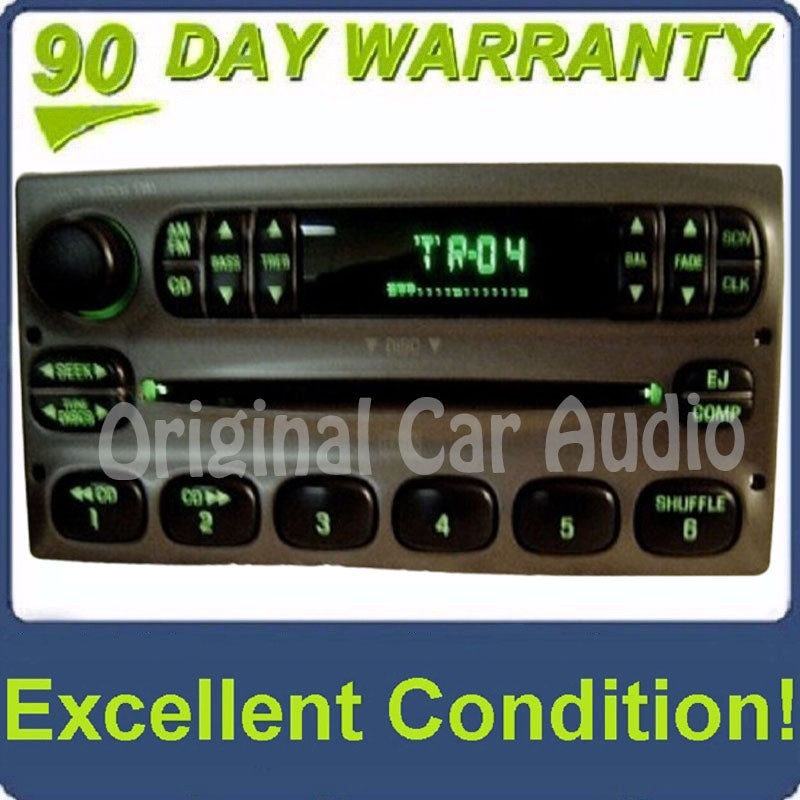 1998 - 2005 Ford Lincoln Mercury OEM AM FM Radio CD Player Receiver Grey