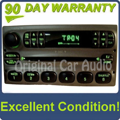 1998 - 2005 Ford Lincoln Mercury OEM AM FM Radio CD Player Receiver Grey