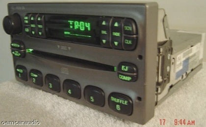 1998 - 2005 Ford Lincoln Mercury OEM AM FM Radio CD Player Receiver Grey