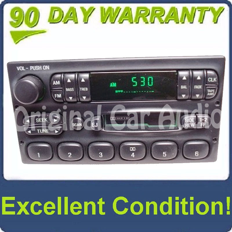 1998 - 2003 Ford Ranger F150 E150 Radio Tape Player