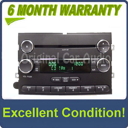 2007-2010 FORD Fusion Taurus Mustang F-250 F-350 Super Duty MERCURY Milan Sable AM FM Radio Stereo MP3 CD Player