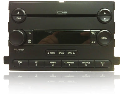 NEW 2004 2005 Ford Freestar Mercury Monterey Radio AUX 6 Disc CD Changer 04 05