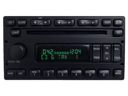 RE-Manufactured Ford Lincoln Mercury MP3 6 Disc CD Player Satellite 1998 - 2010 NEW MECH