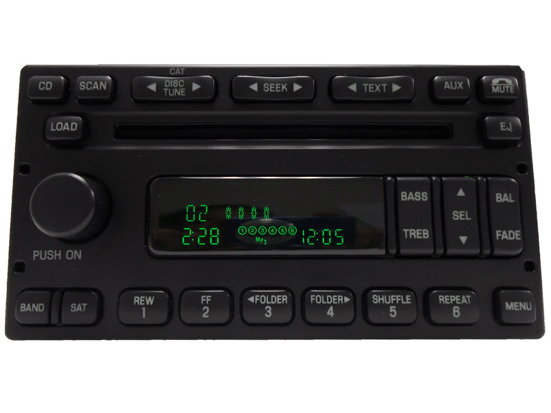 Ford Lincoln Mercury MP3 6 Disc CD Player Satellite 98 99 2000 01 02 03 04 05 06 2007